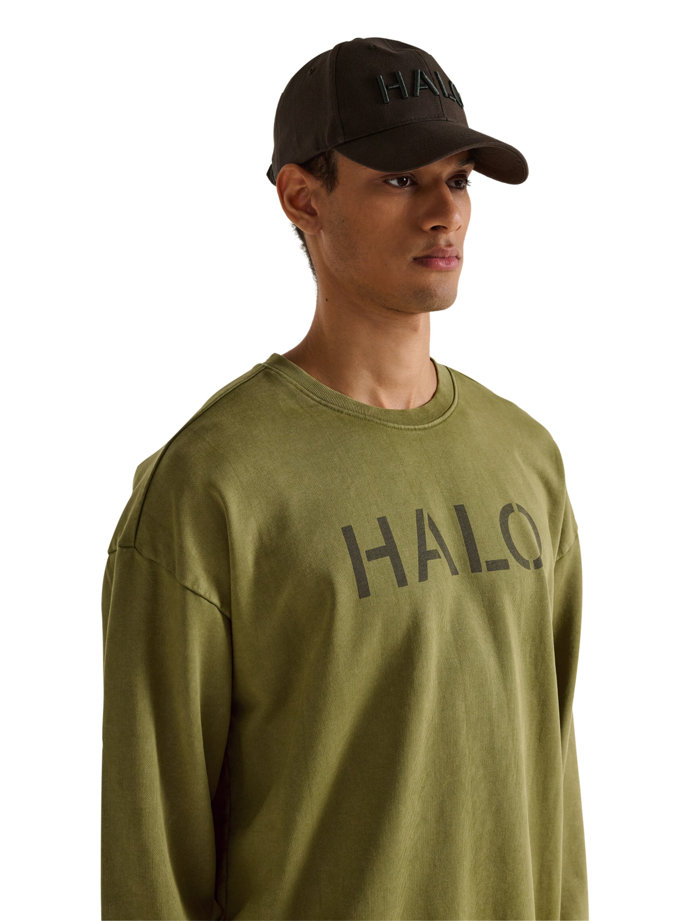 HALO Sportsweatshirt in Groen