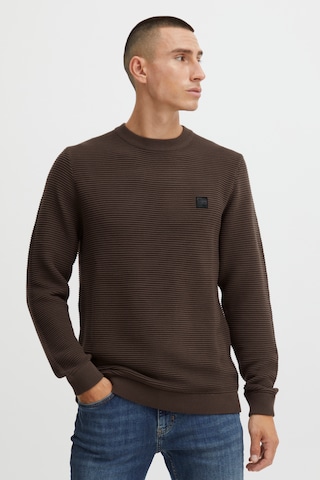 !Solid Sweater 'Valencia' in Brown: front
