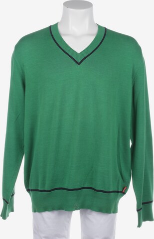 BOSS Orange Sweater & Cardigan in XL in Green: front