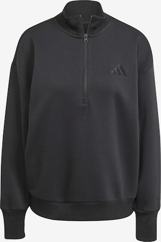 Felpa sportiva 'ALL SZN' di ADIDAS SPORTSWEAR in nero: frontale