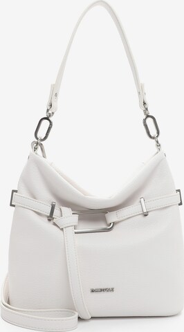 Emily & Noah Shoulder Bag ' Baila ' in White: front