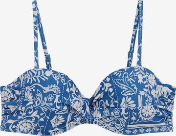 mėlyna WE Fashion Plati Bikinio viršutinė dalis: priekis