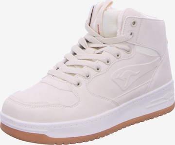 KangaROOS Winterstiefelette in Beige: Vorderseite