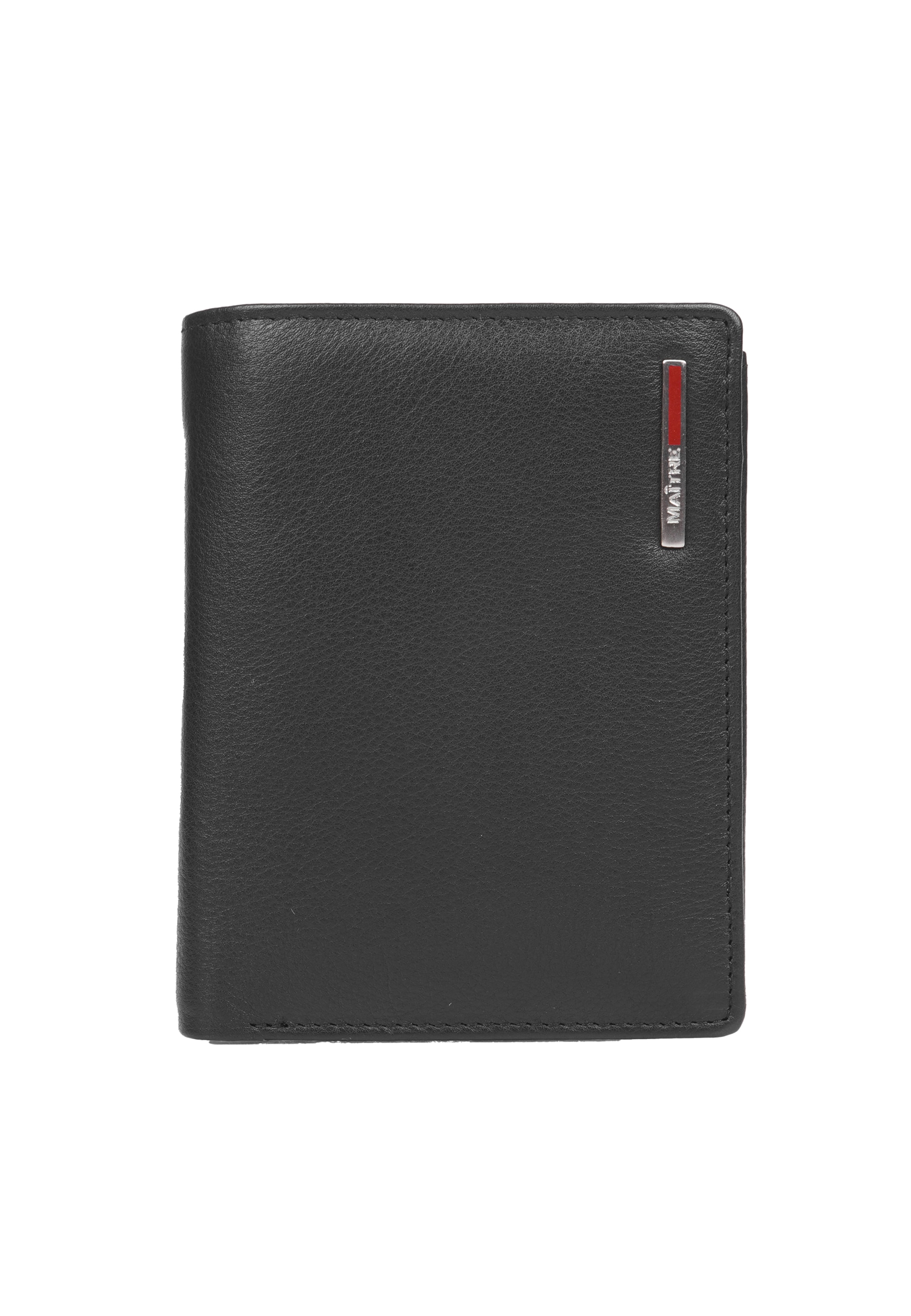 Maître Portemonnaie 'Luciano Hardwin' in Schwarz: Vorderseite