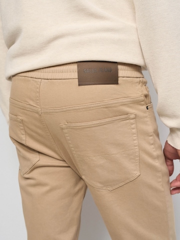 Salsa Jeans Slimfit Chino in Wit