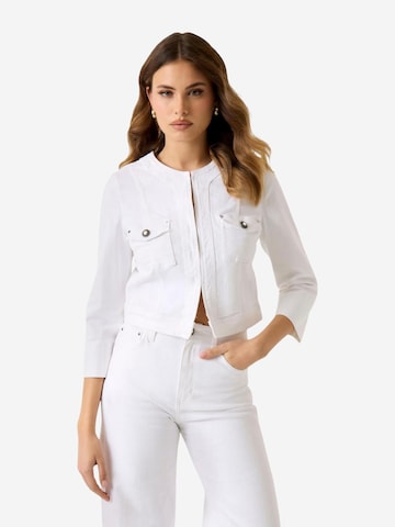 Giacca di mezza stagione 'ROSALIA' di GUESS in bianco: frontale