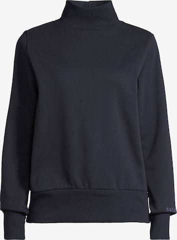 salzhaut Sweatshirt 'Schantern' in Blau: Vorderseite