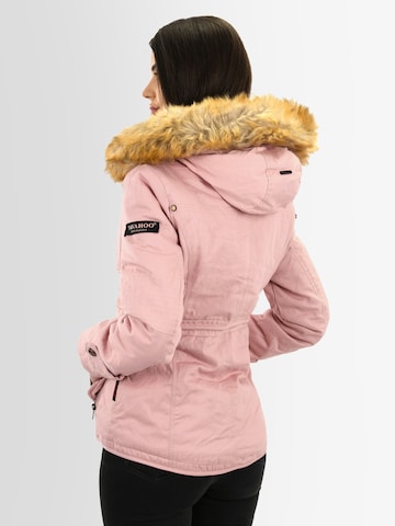 NAVAHOO Winter Parka 'Pearl' in Red