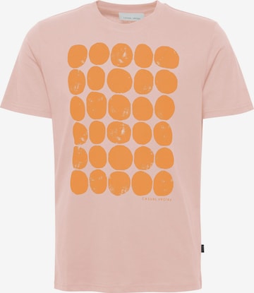 Casual Friday T-Shirt Cfthor Printed Tee in Pink: predná strana