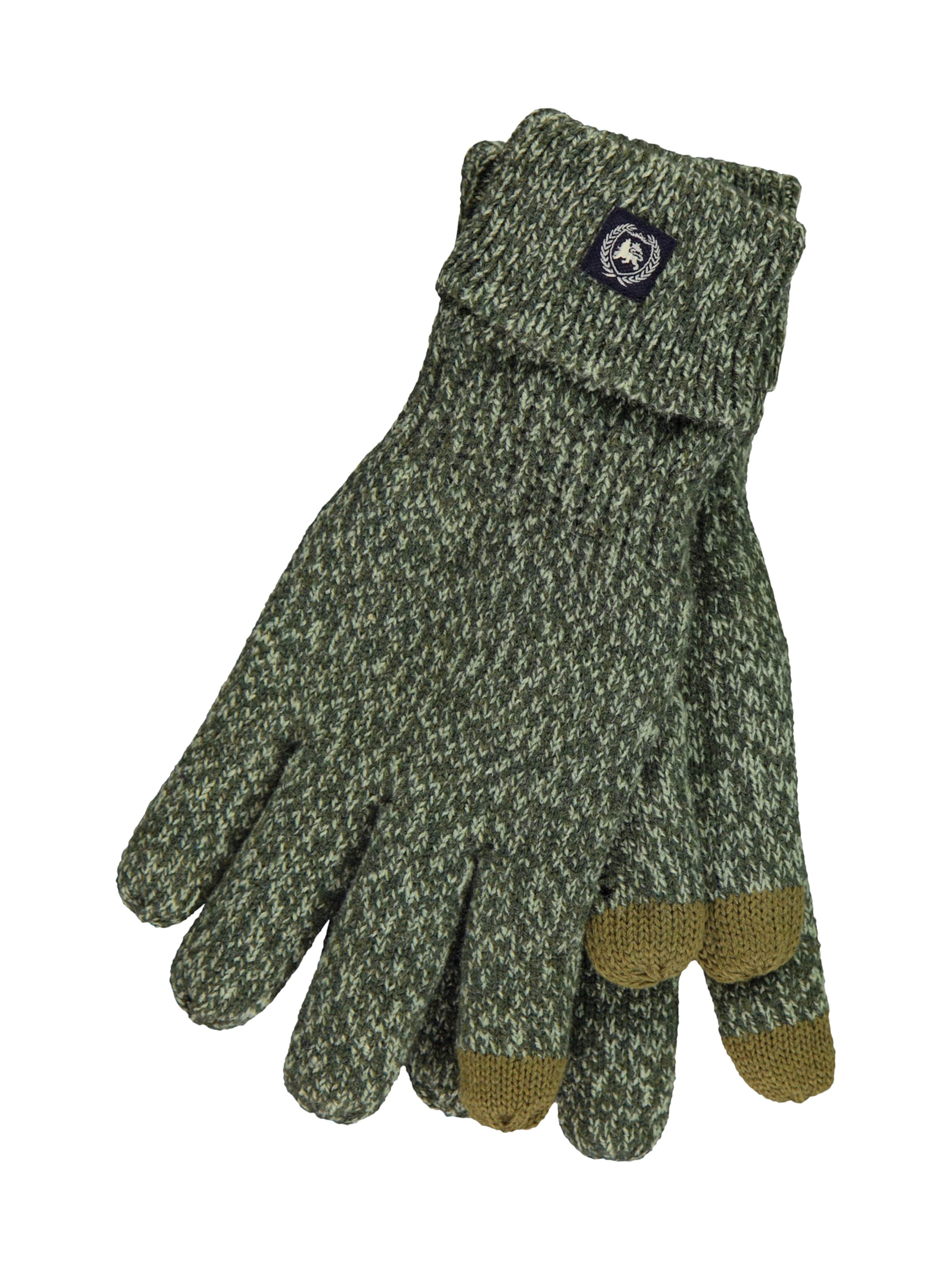 LERROS Full finger gloves in Green: front