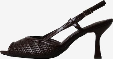 POTI PATI Pumps 'Supermodische Pumps' in Bruin: voorkant