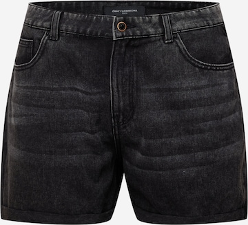 Regular Jeans 'Hine' de la ONLY Carmakoma pe negru: față