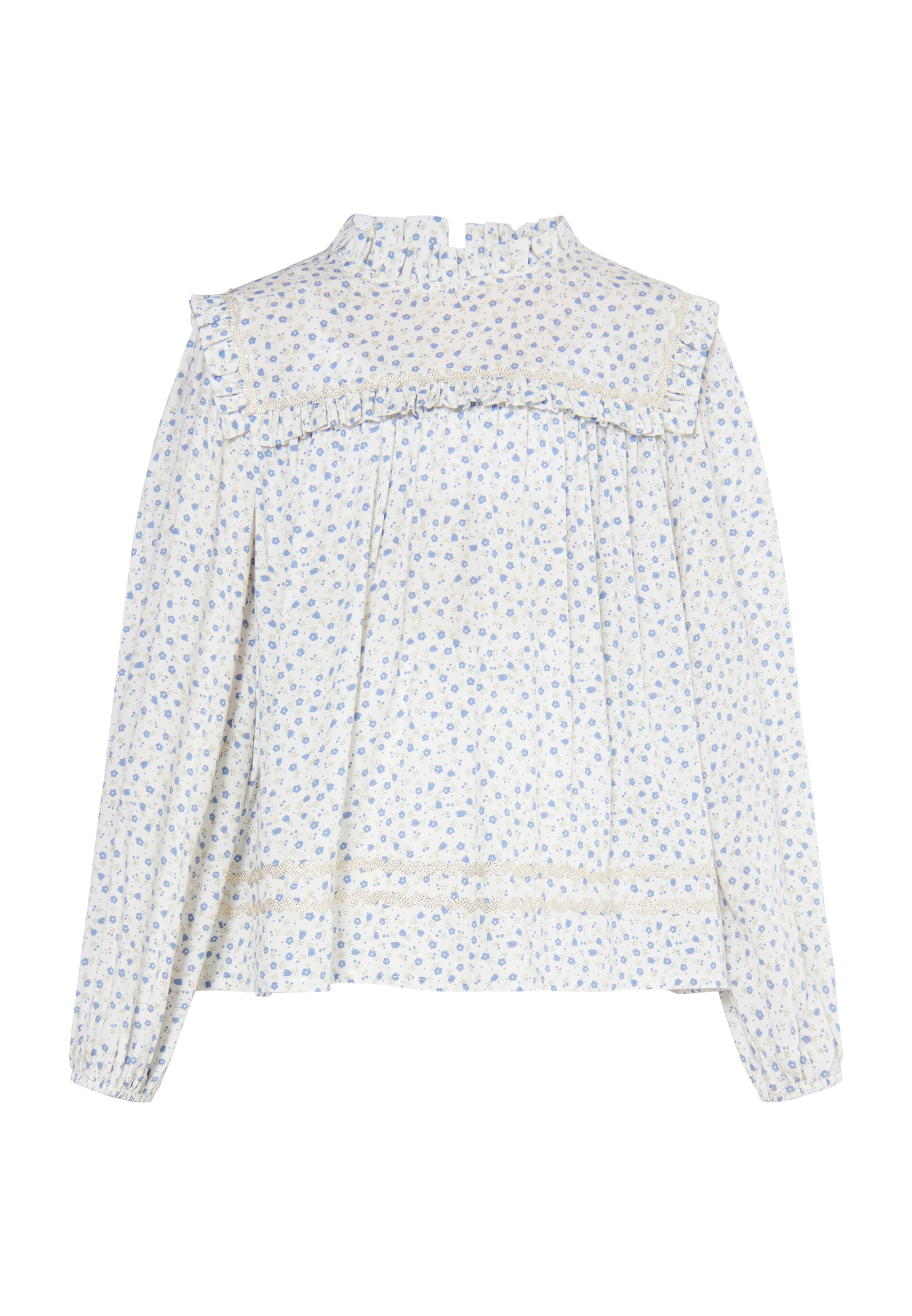 DreiMaster Vintage Pluus, värv sinine: eest vaates