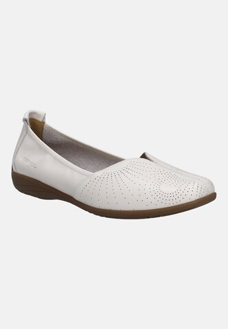 JOSEF SEIBEL Ballet Flats 'Fenja 29' in White