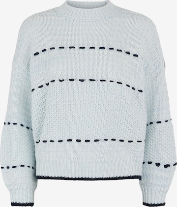 PIECES Sweater in Blue: front