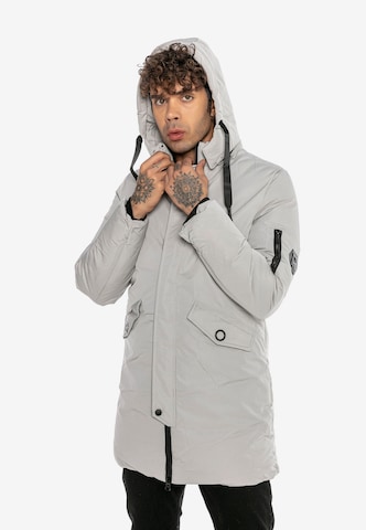 Redbridge Winterparka 'West Jordan' in Grijs: voorkant