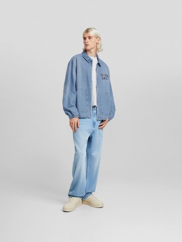 Bershka Tussenjas in Blauw