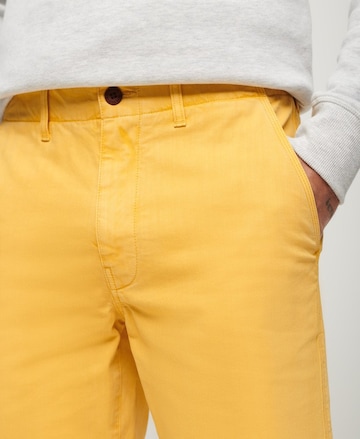 Superdry Slim fit Chino Pants in Yellow