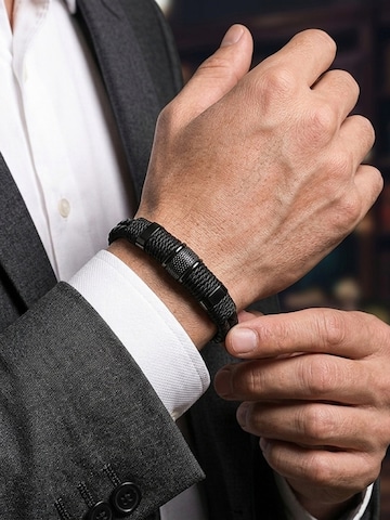 Bracelet 'PREMIUM STYLE BLACK' UNIQAL en noir