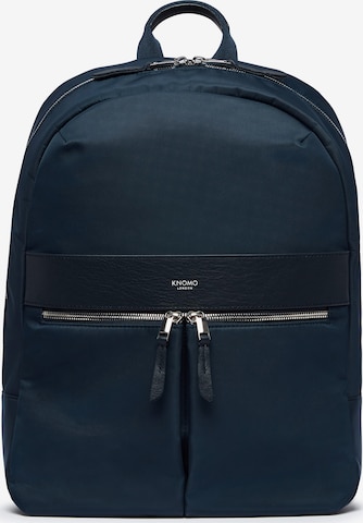 KNOMO Backpack 'Mayfair Beauchamp' in Blue: front