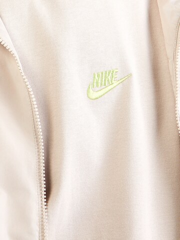 T-Shirt 'PREM ESS' Nike Sportswear en beige