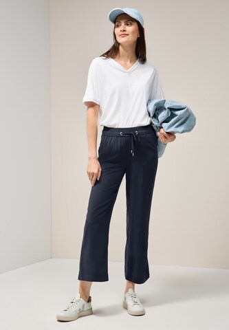 CECIL Loose fit Pants in Blue: front