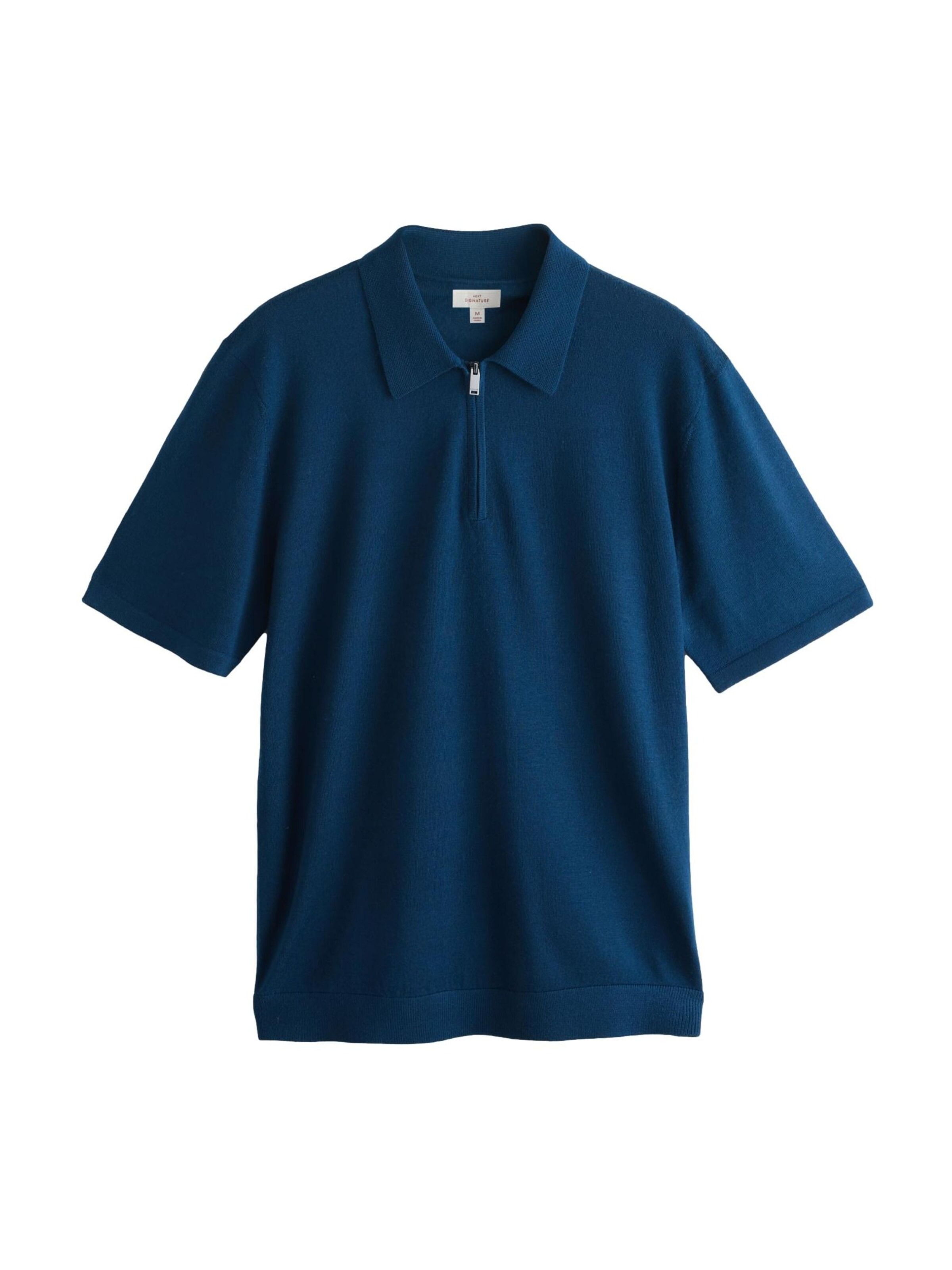 Next Pullover 'Signature' in Blau: Vorderseite