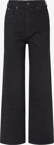 Pepe Jeans Wide leg Jeans 'UHW Sparkle' in Blue: front
