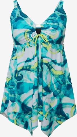 Ulla Popken Swimsuit in Blue: front