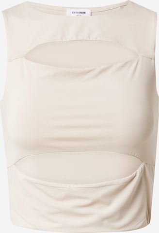 Cotton On - Top 'Cody' en blanco: frente