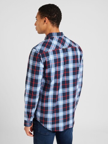 Tommy Jeans Regular Fit Hemd in Blau