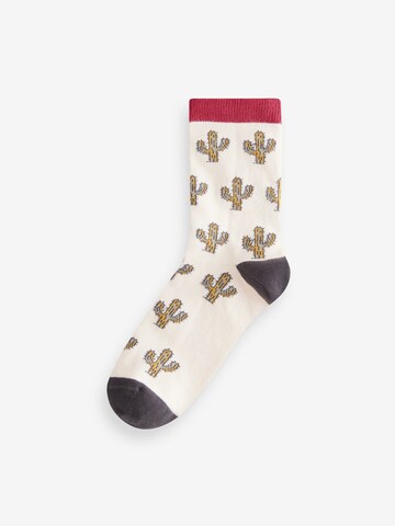 Chaussettes Next en jaune