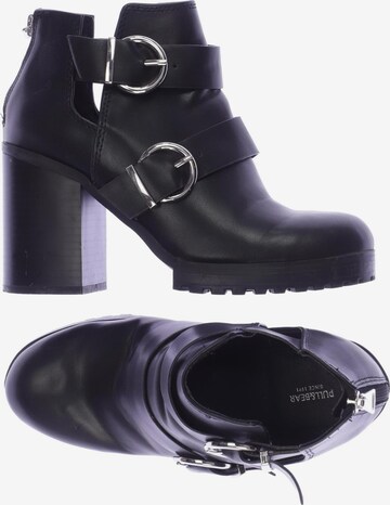 Pull&Bear Dress Boots in 36 in Black: front