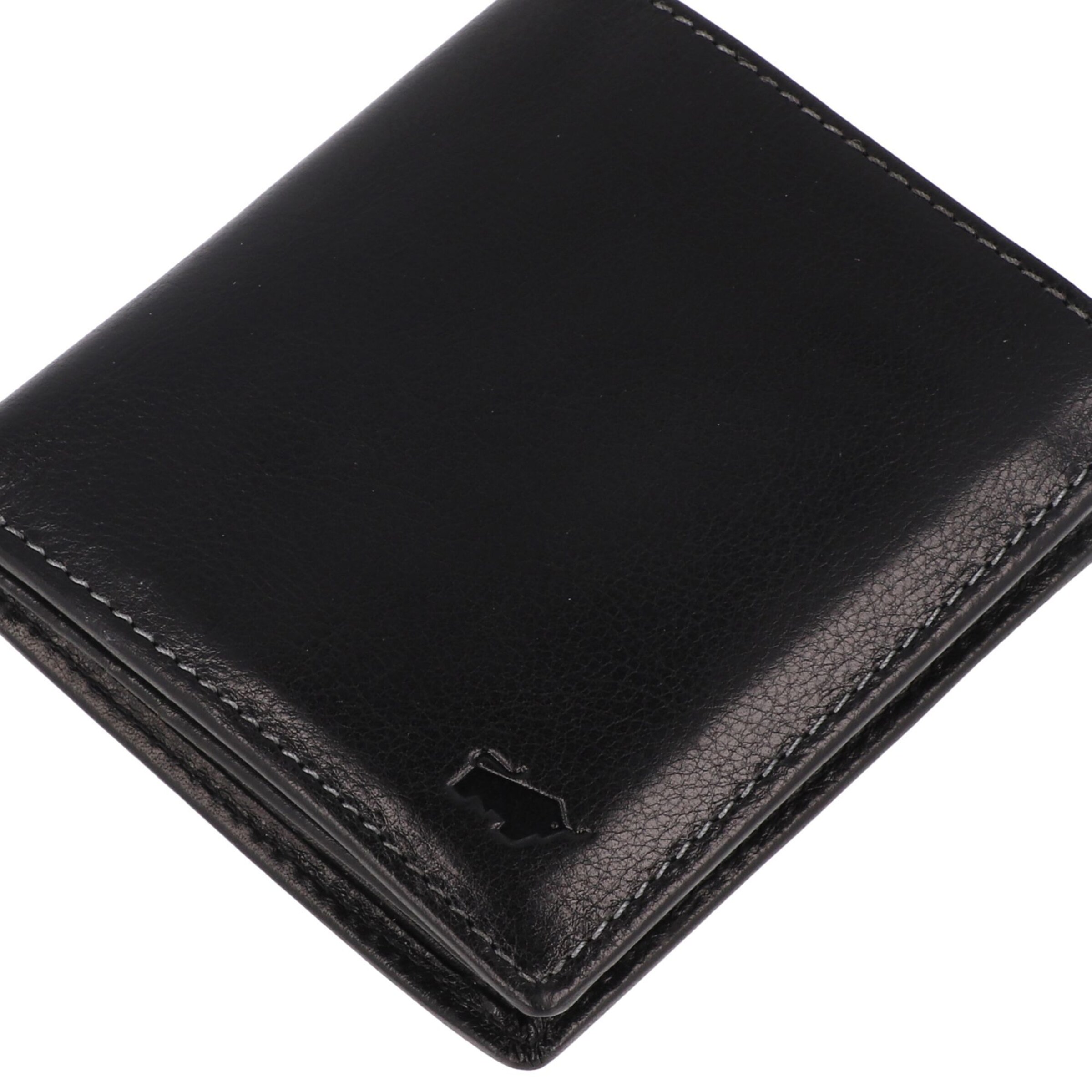 Portamonete 'Arezzo' di Braun Büffel in nero