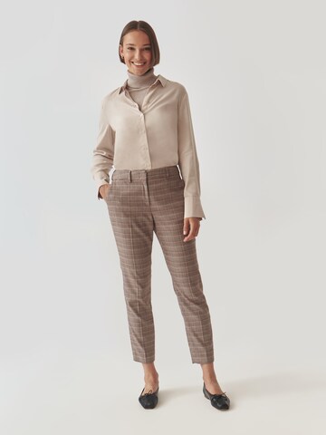 TATUUM Regular Broek in Beige