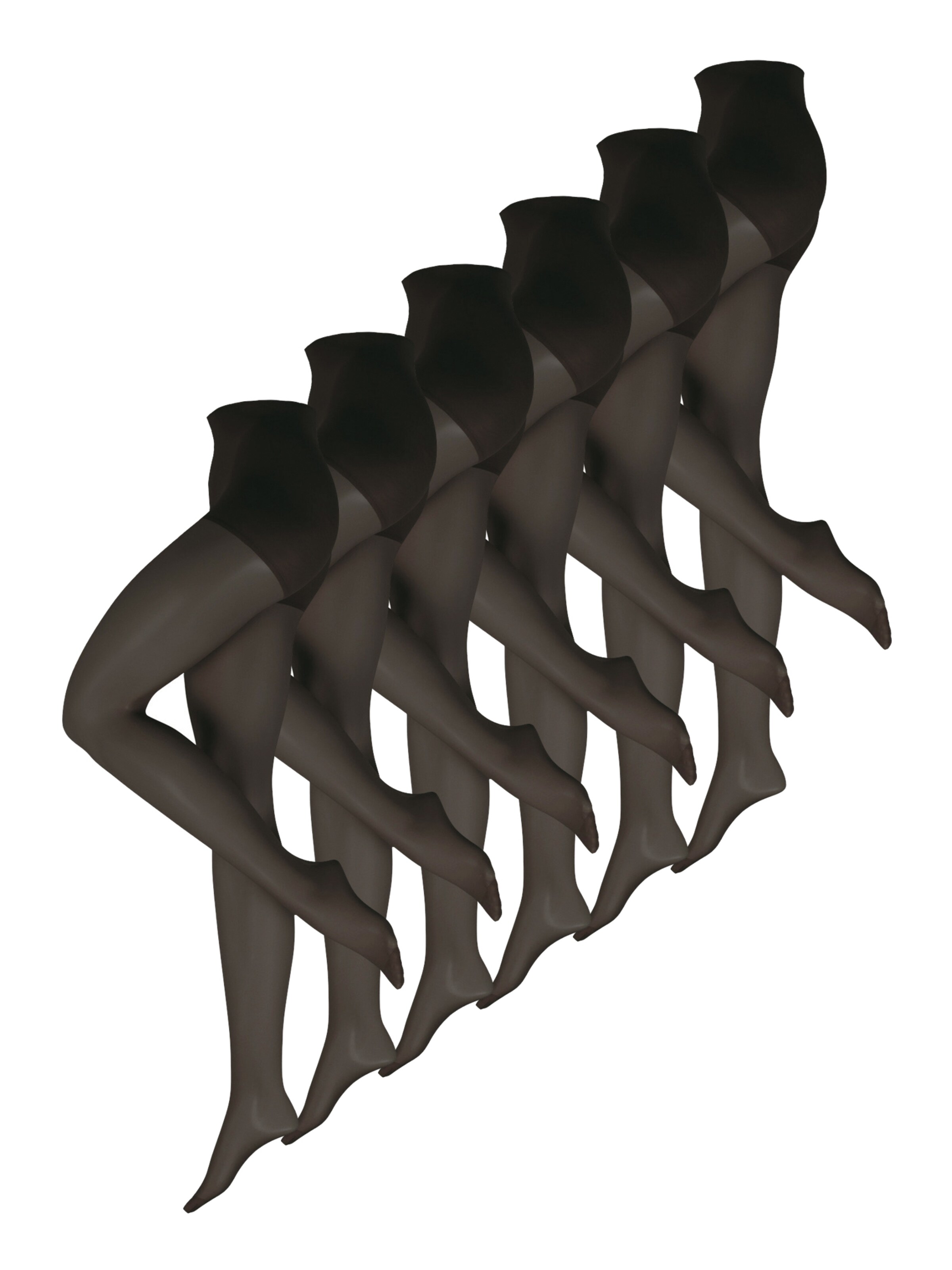 Nur Die Strumpfhose ' Wie eine zweite Haut ' in schwarz, Produktansicht