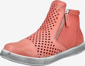 Stivaletto di ANDREA CONTI in rosa: frontale