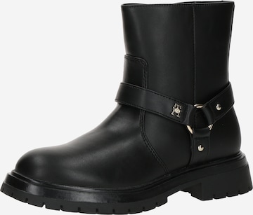TOMMY HILFIGERČizme 'ASHLYN' - crna boja: prednji dio