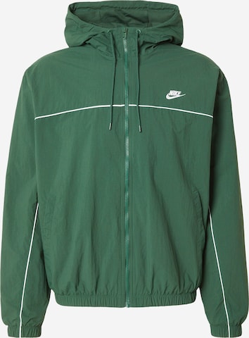 Veste mi-saison 'CLUB ATHLETE' Nike Sportswear en vert : devant