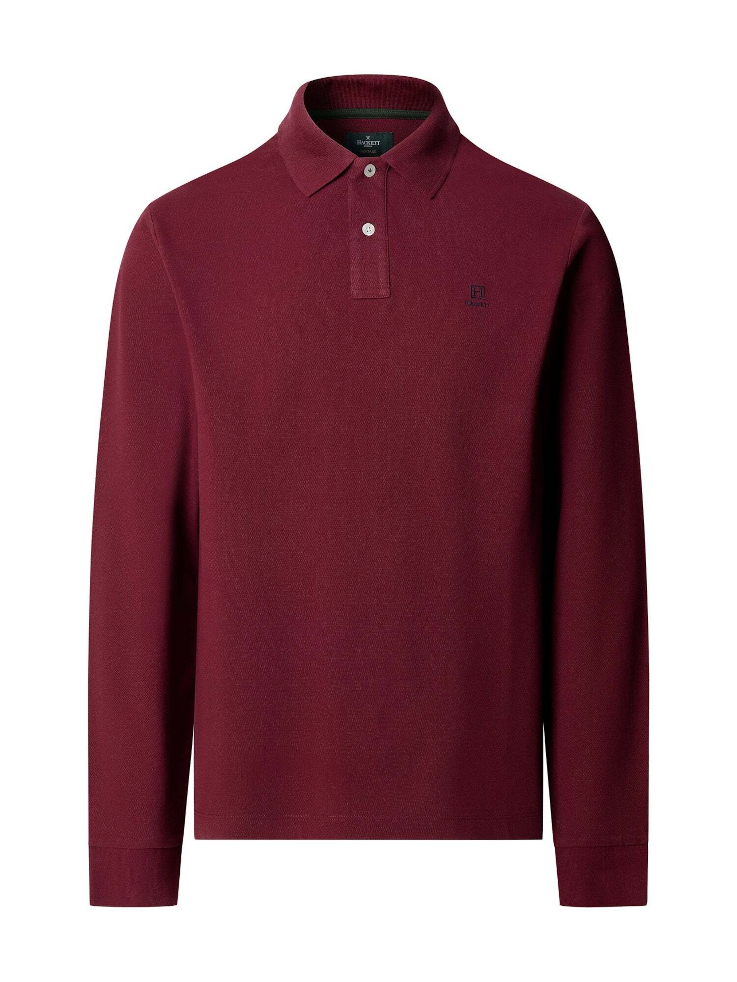 Maglietta in XXXL Hackett London di colore merlot, Visualizzazione prodotti
