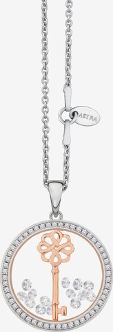 Astra Necklace 'LUCKY KEY' in Gold: front