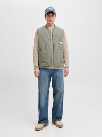 smėlio JACK & JONES Megztinis 'JJEDOVER'