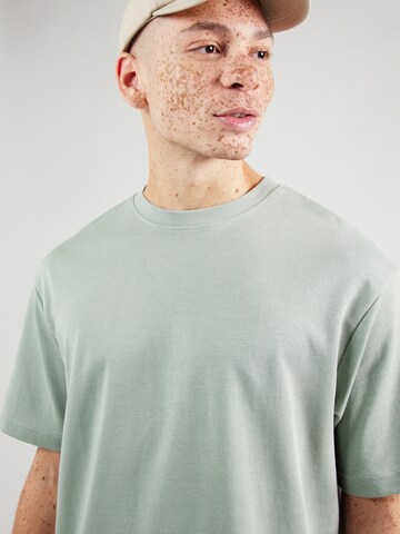 SELECTED HOMME Футболка 'SLHLOOSEOSCAR' в Зеленый