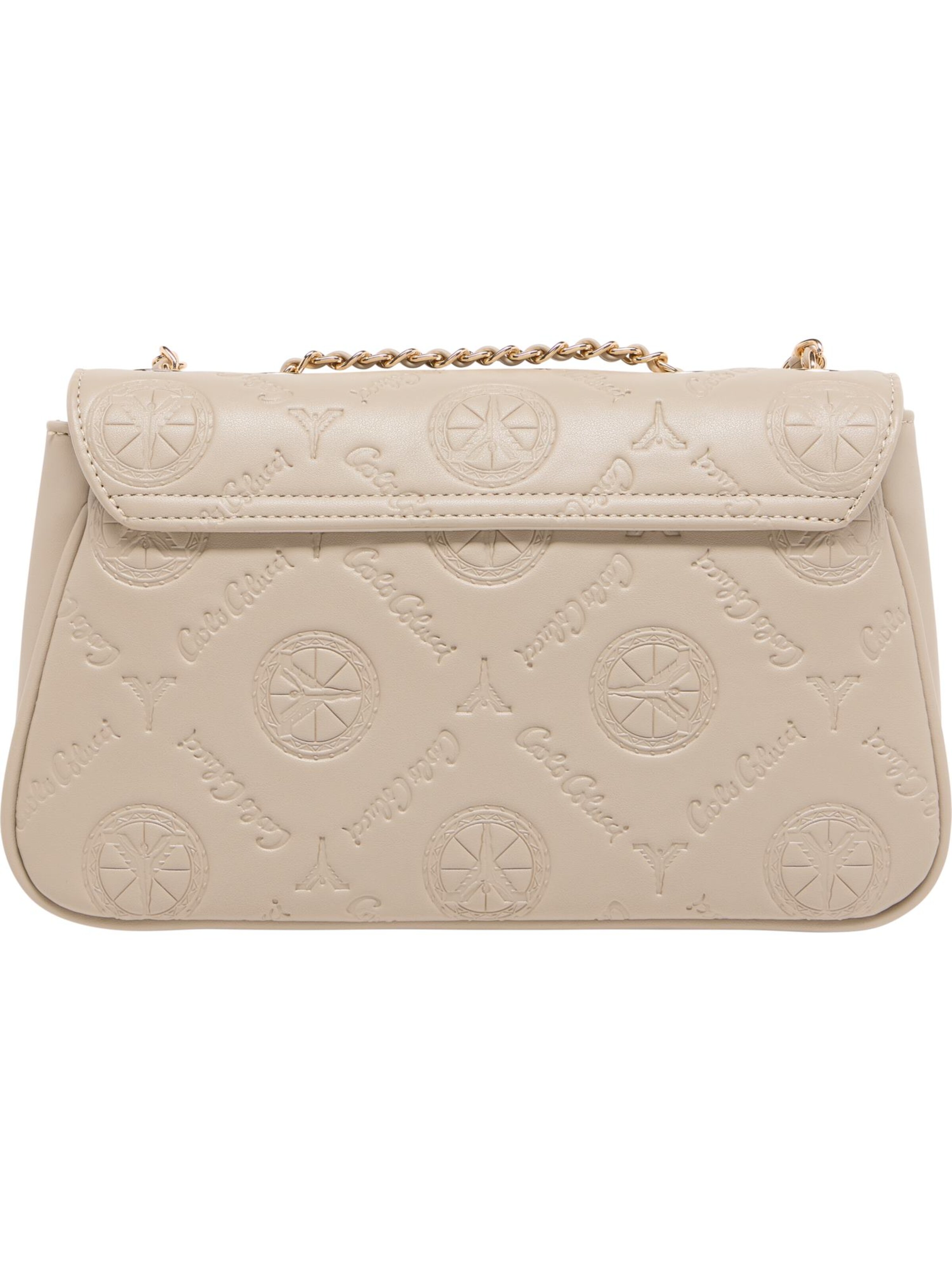 Sac à bandoulière 'Enzi' Carlo Colucci en beige