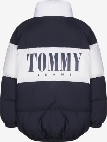 Tommy Jeans Vinterjakke i blå