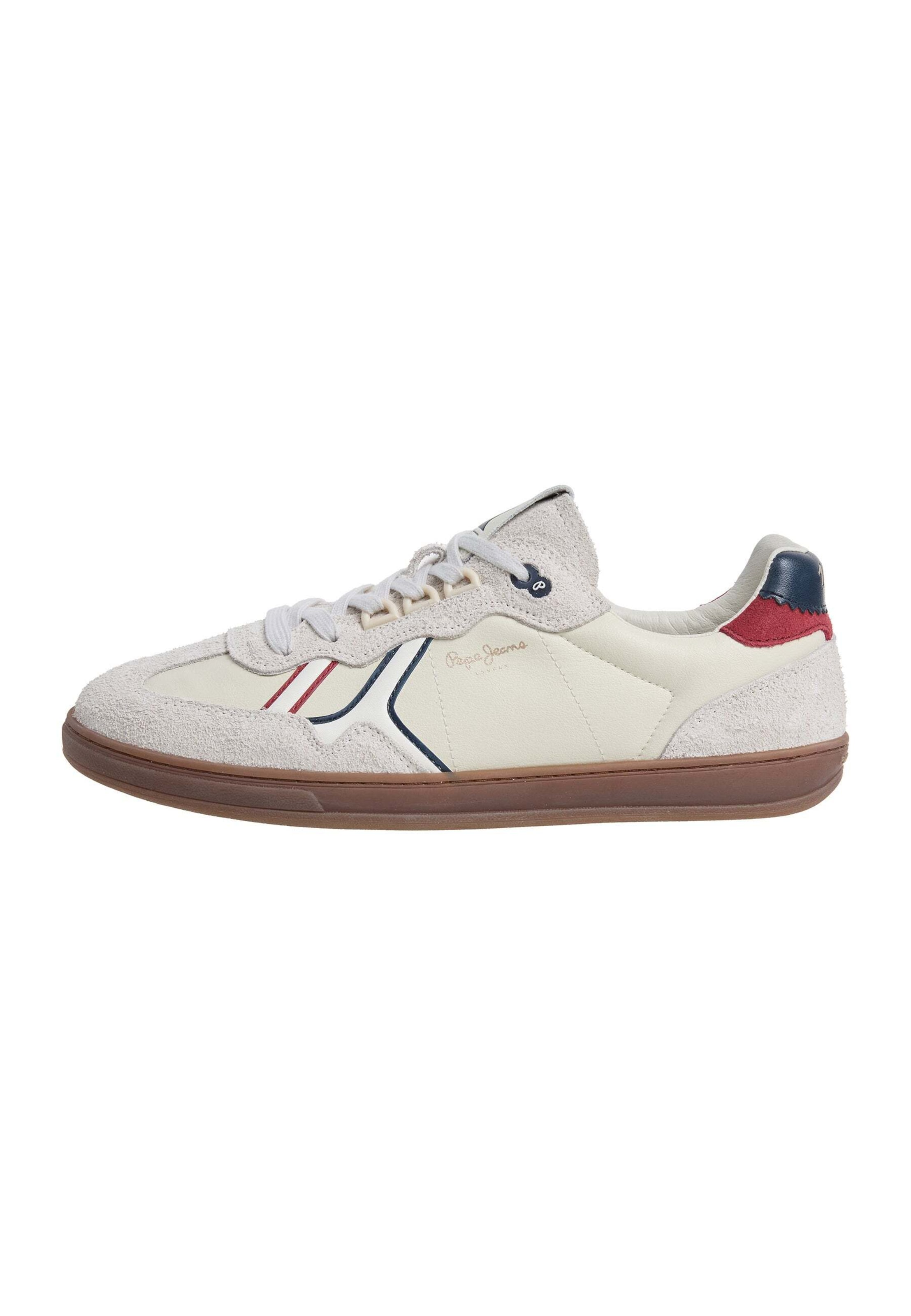 Pepe Jeans Sneaker 'Ball Road' in Weiß: Vorderseite