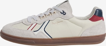 Pepe Jeans Sneaker 'Ball Road' in Weiß: Vorderseite