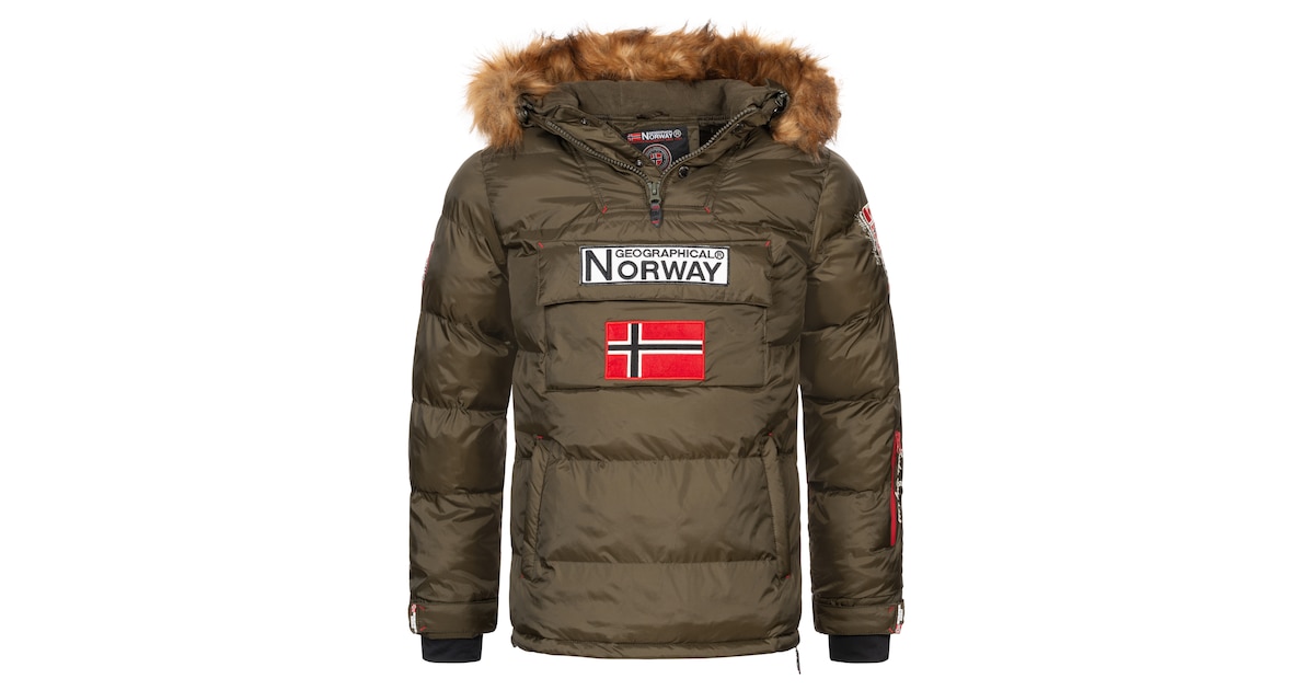Fur Geographical Norway Winterjacke Parka Jacket Geographical