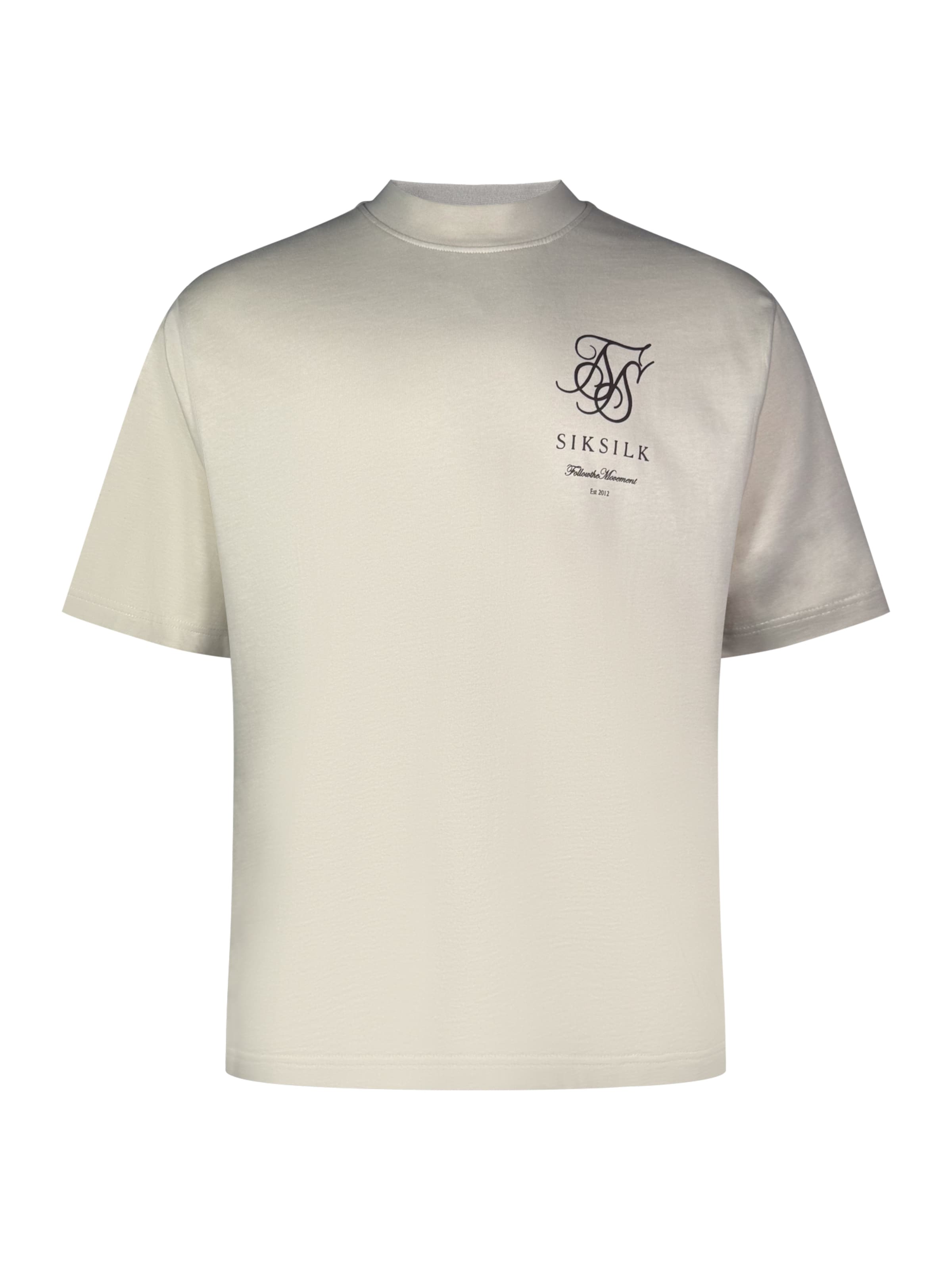 SikSilk Shirt in Beige: front