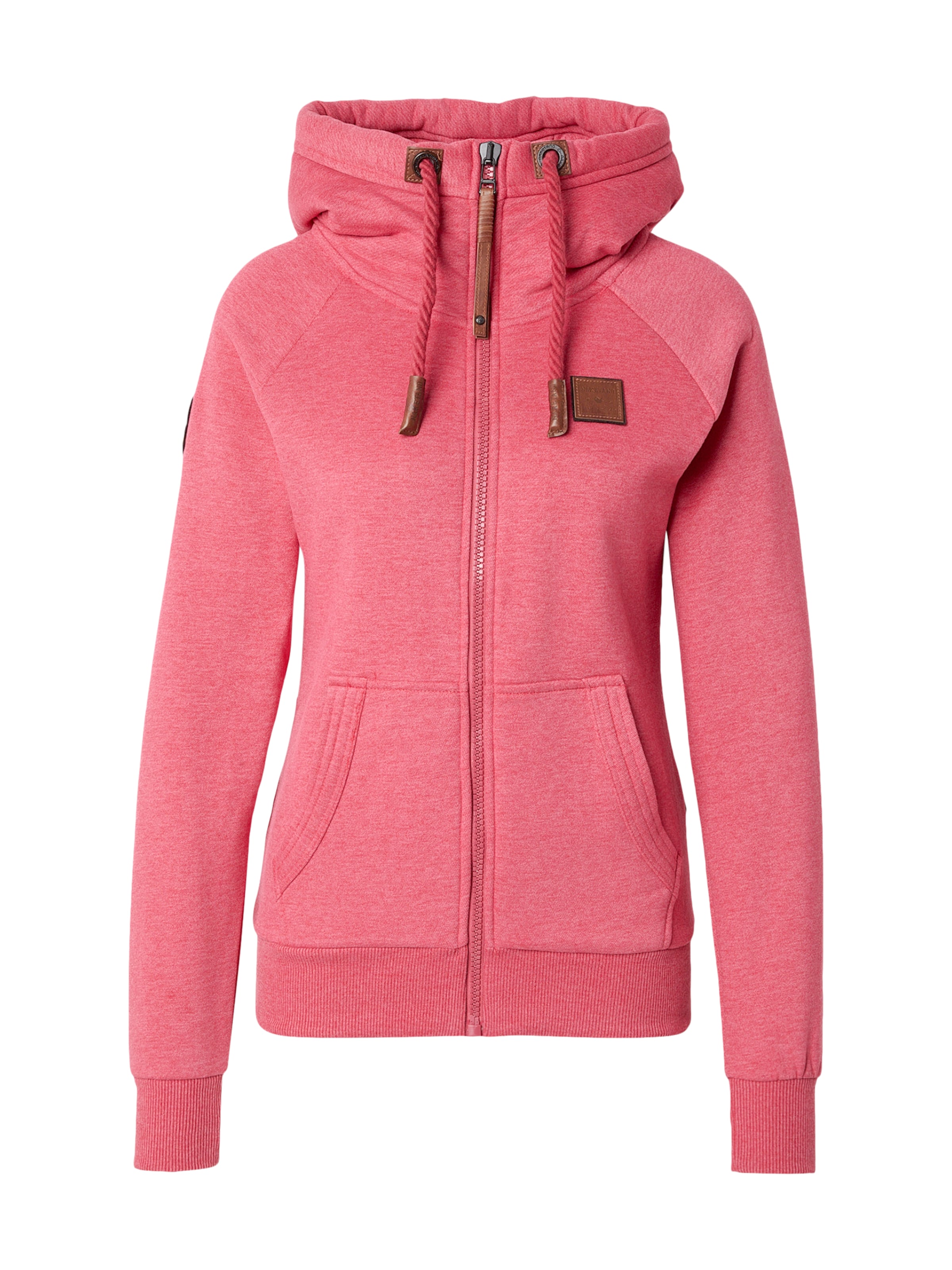 naketano Sweatjacke in Lila: Vorderseite